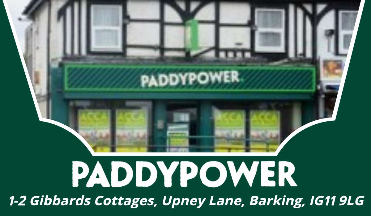 1-2 Gibbards Cottages, Upney Lane Paddy Power Barking – Betting Shop