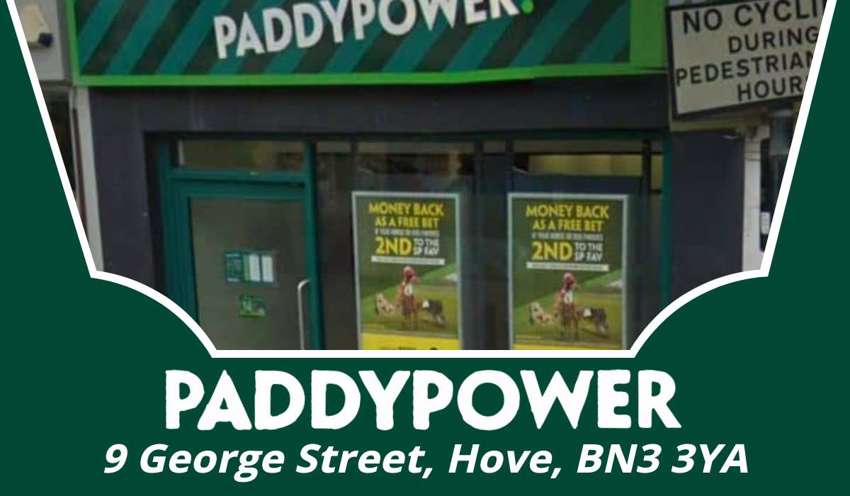 109 Ford Green Road Paddy Power Hove – Betting Shop