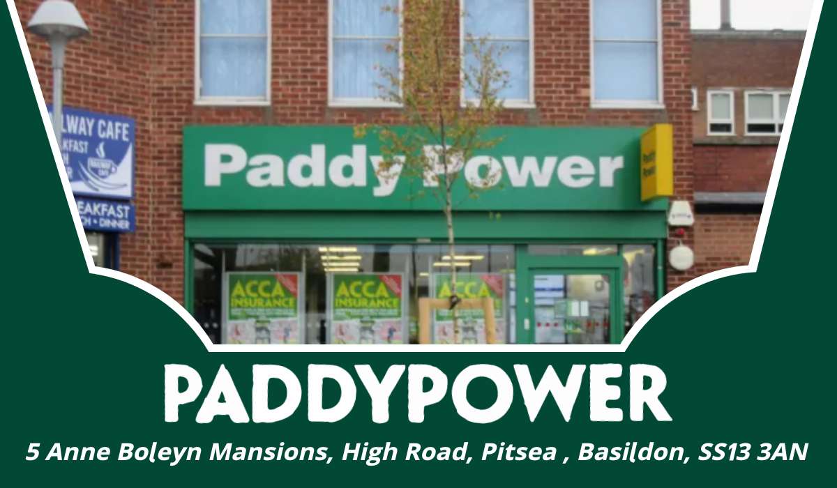 284 Northolt Road Paddy Power Basildon – Betting Shop