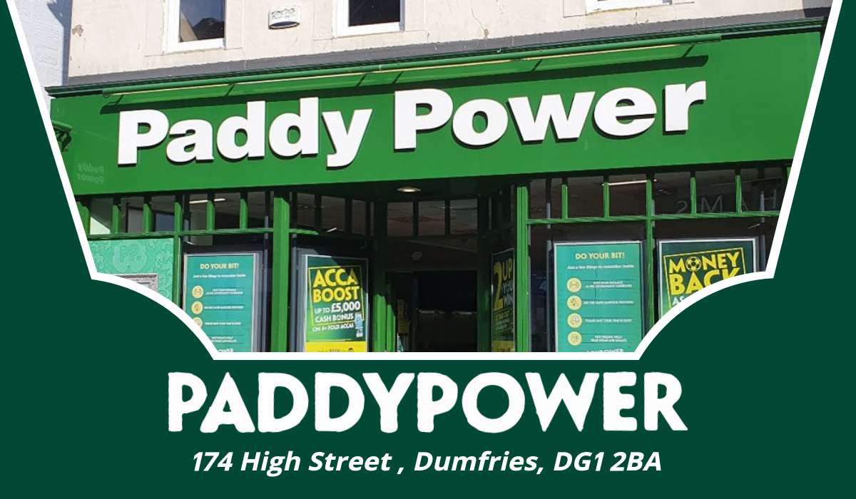 3 High Street Paddy Power Dumfries – Betting Shop