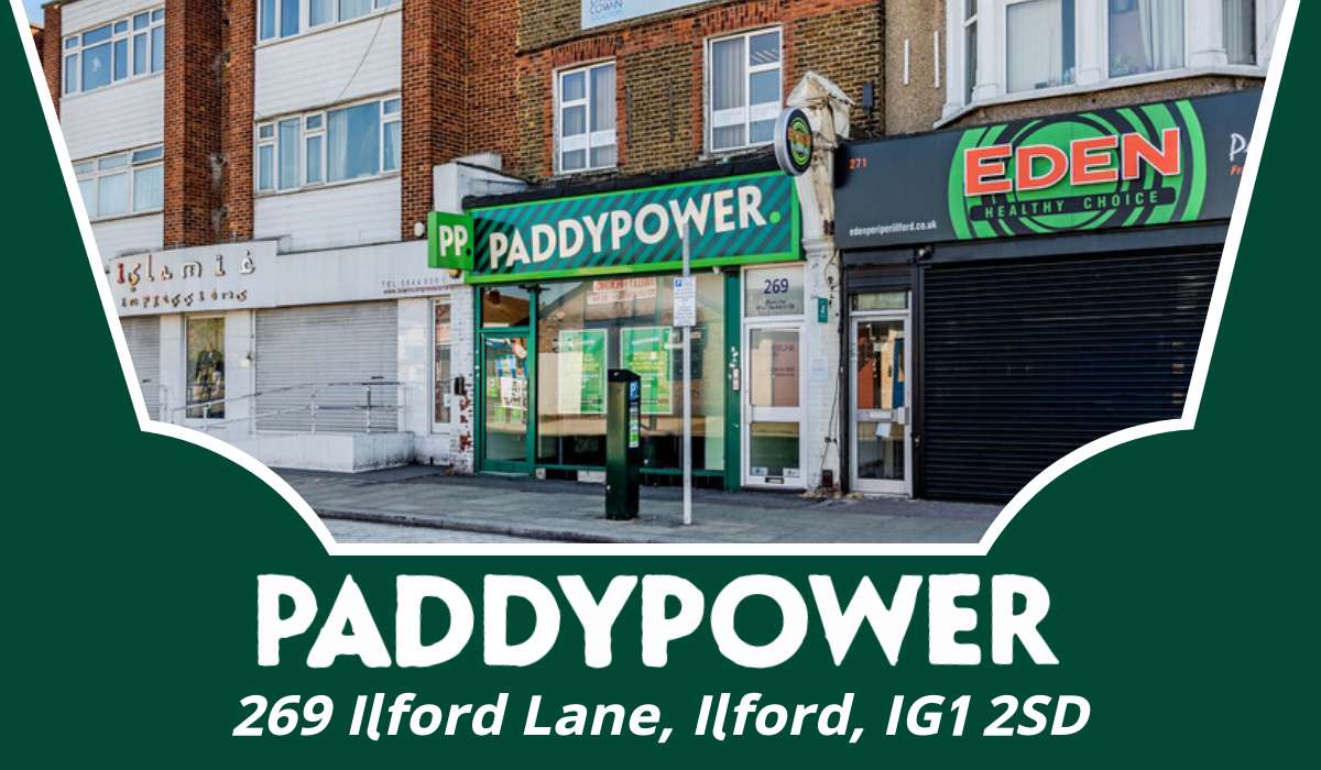 61 Kingsley Road Paddy Power Ilford – Betting Shop