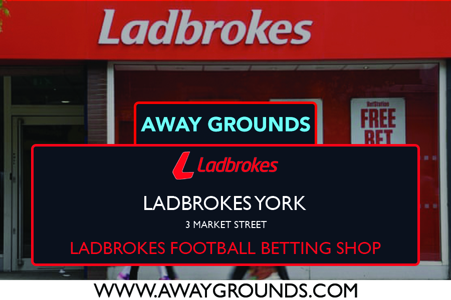 3 Market Street – Ladbrokes Football Betting Shop York