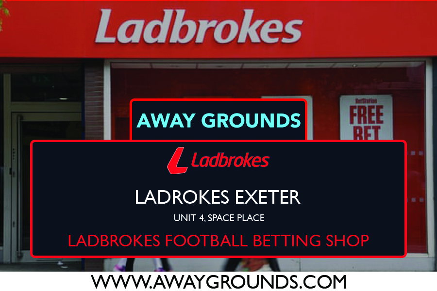 Unit 4, Space Place – Ladbrokes Football Betting Shop Exeter